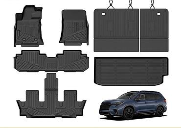 накладки на субару: Родные Полики Для салона Subaru, цвет - Черный, Новый, Платная доставка — 3