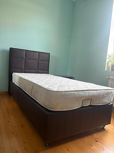 ortopedik matraslar: İşlənmiş, Təknəfərlik çarpayı, Bazalı, Matras ilə, Siyirməsiz — 2