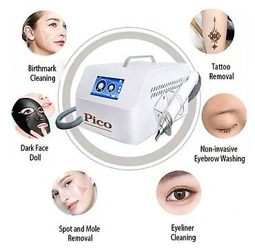 Ostali aparati za negu lica: Piko sekundni laserski aparat skidanje tetovaze za estetske tretmane — 9