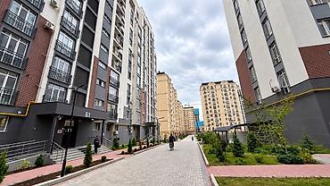 Продажа квартир: 1 комната, 45 м², Асанбай мкр Элитка, 2 этаж, ПСО (под самоотделку) — 2