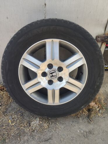 шины разноширокие: Дөңгөлөктөр монтажда 215 / 65 / R 16, Кыш, Колдонулган, Комплект, Жеңил унаалар, Куйма, тешиктери - 5