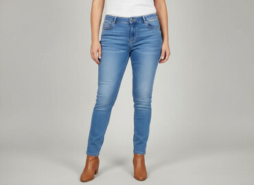 jeans mom slim fit stradivarius: Джинси жіночі, розмір XL