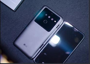 Mobil telefon və aksesuarlar: LG G8X ThinQ, 128 GB, rəng - Boz, Barmaq izi — 1