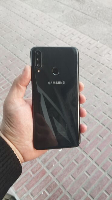 Samsung: Samsung Galaxy A20, 32 GB, rəng - Qara, Barmaq izi — 2
