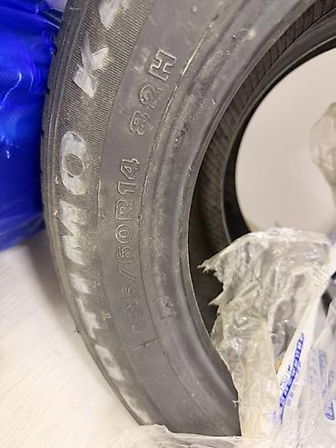 5114 15: Цена 1шт 2600сом 4шт 10.000сом жапжаны Шины летние Hankook Optimo — 2