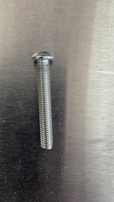 Boltlar: Altıbucaqlı başlı, yarımkürə baş formalı bolt M4/45 mm - Material — 3