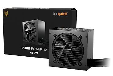 nokia 650: Be quiet! Pure Power 12 650W PC Güc Bloku - Güc: 650W - Sertifikat — 1
