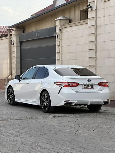 скол: Toyota Camry: 2020 г., 2.5 л, Автомат, Гибрид, Седан — 2