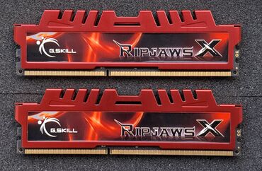 Operativ yaddaş (RAM): Operativ yaddaş (RAM) G.SKILL, 8 GB, 1600 Mhz, DDR3, PC üçün, İşlənmiş