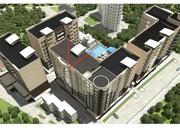 продажа квартир в жк софия: 1 бөлмө, 52 кв. м, Элитка, 3 кабат