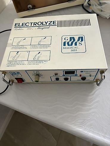 Gözəllik və estetika avadanlığı: Elektroliz epilyasiya aparatı – GMS Magical 5055 Peşəkar elektrolizlə — 1