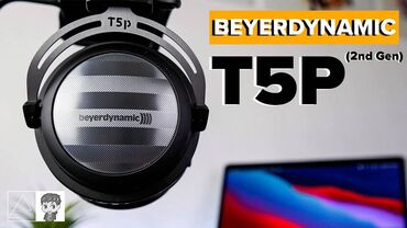 наушники beyerdynamic: Топовые, Студийные, Аудиофильские наушники Beyerdynamic T5p (2gen)