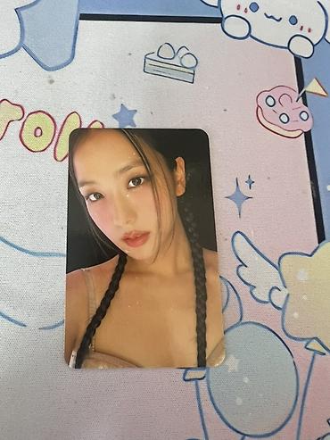 qantel seti: BLACKPINK – “DEADLINE” Jisoo orginal fotokartı - Versiya: PINK — 1