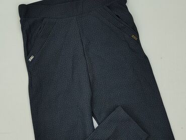 woskowane legginsy: Spodnie materiałowe damskie, rozmiar S