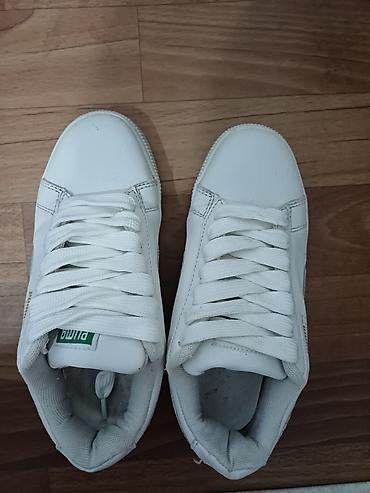 сумка дизель бишкек: Кроссовкалар, 37, Puma, Колдонулган, түсү - Ак — 2