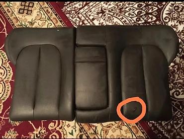 Сиденья: Заднее сиденье, Кожа, Mercedes-Benz 2001 г., Б/у, Оригинал, Германия — 8