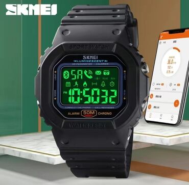 редим 10 а: Спортивные смарт‑часы SKMEI с прямоугольным корпусом и подсветкой lalafo.kg да редим 10 а: Спортивные смарт‑часы SKMEI с прямоугольным корпусом и подсветкой