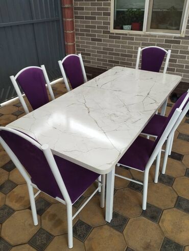 Кухонные столы и стулья: Кухонный стол и стул, Новый, Платная доставка, цвет - Черный — 2