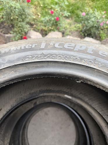 Шины: Шины 275 / 40 / R 19, Зима, Б/у, Комплект, Легковые, Корея, Hankook — 3