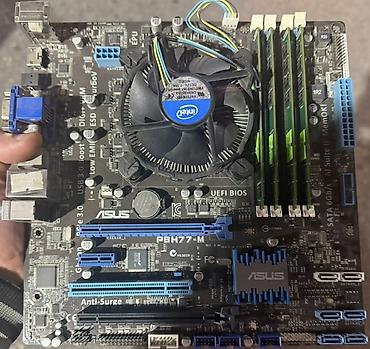 i7 4790k prosessor: Ana Platası Asus P8H77-M, İşlənmiş — 2