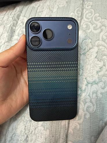 Apple iPhone: IPhone 17 Pro Max, 1 ТБ, Синий, Чехол, 100 % — 4