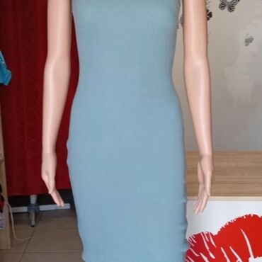 luna haljine cene: Haljine od rebrastog pamuka sa puno elastina Vel. S M L XL Cena 899