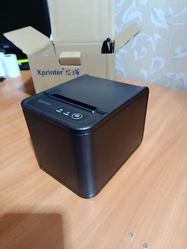 Торговые принтеры и сканеры: Чековый принтер Xprinter, ширина бумаги 80 мм. Основные возможности — 9