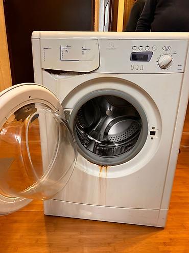Ремонт техники: Indesit önyükləmə paltaryuyan maşın - Ön yükləmə, 7 kq-a qədər yuma — 2