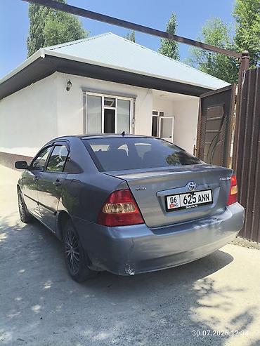 машина бишкек продажа: Toyota Corolla: 2003 г., 1.6 л, Механика, Бензин, Седан — 6