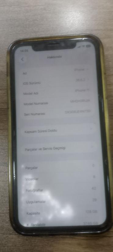 iphone mağaza: IPhone 11, 128 GB, Matte Silver, Face ID — 5