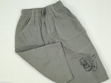 spodnie z zamkiem z boku: Shorts, 5-6 years, 110/116, condition - Perfect