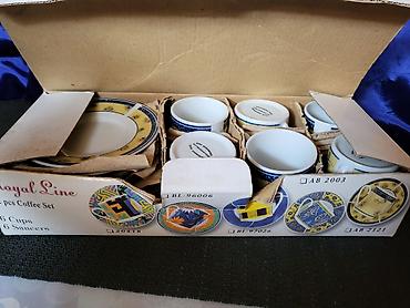 Kuhinjski setovi: Soljice nove porcelanske za kafu Vertex iz 90ih.godina. Soljice — 3