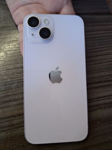 Apple iPhone: IPhone 14, Gümüşü, Face ID