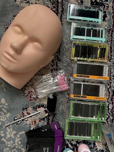 Оборудование для салонов красоты: Набор для наращивания и ухода за ресницами Состав: -лумпа 6 шт — 3