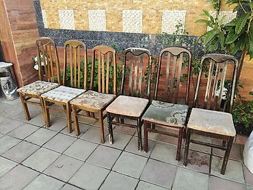 Taxta yemək otağı stulları – 8 ədəd dəst-35 azn təcili - Material lalafo.az -da Taxta yemək otağı stulları – 8 ədəd dəst-35 azn təcili - Material