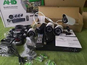 Kompleti za video nadzor: Video nadzor 4-8kam.Full HD AHD WIFI i analog kamere setovi. NOVO U — 26