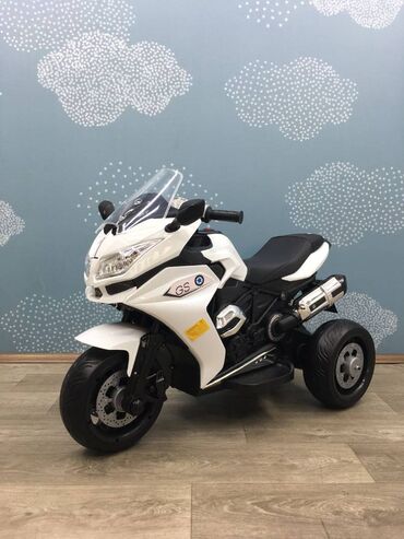 Nənnilər: 🏍️ BMW R1200GS Uşaq Elektrik Motosikleti — Stokda! 🚨 🔋 İki güclü