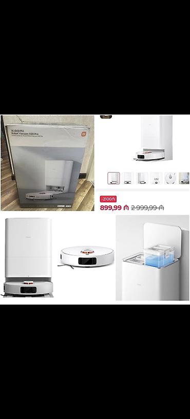 Robot tozsoran Xiaomi X20 pro.qiymet 600 man.3defe istifade olunub.120