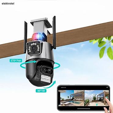 Фото и видеокамеры: Smart Wi‑Fi PTZ təhlükəsizlik kamerası – 2K/4MP, dual lens - 2K (4MP) — 2