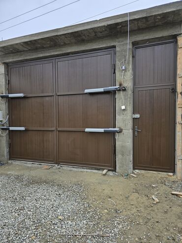 Həyət darvazaları: 🚪 90 Dərəcə Açılan Panel Qapılar 👏🏻 ✅Brend Doors – Avtomatik Qapılar — 8