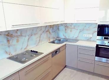 Самоклеящиеся обои: Гибкий мрамор на самоклейке Стеновые самоклеящиеся панели плитка для — 3