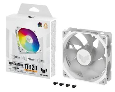 ajfon 9: Brand: ASUS Model: ASUS TUF GAMING TR120 ARGB REVERSE WHITE ventilator