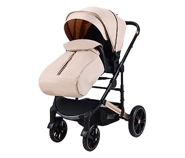 prsluci za devojcice h: BBO MegaMove Set – 2u1 kolica sa I-Size autosedištem, Latte (SKU — 2
