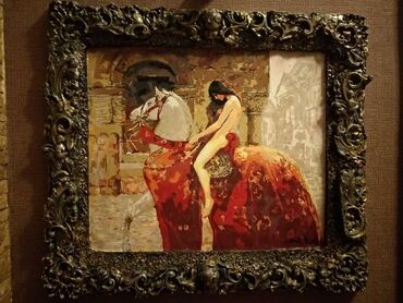 Şəkillər, tablolar: Resm,ketan,akril,65/75 — 19