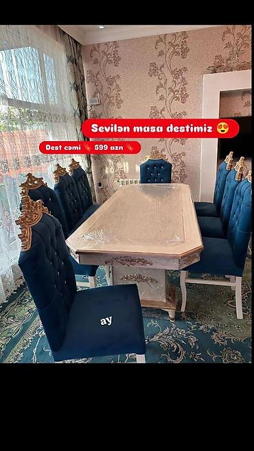 stul uzu: Masa desti sifarisle hazırlanır. ⚜️ İstehsaldan satiş, otağınıza — 1