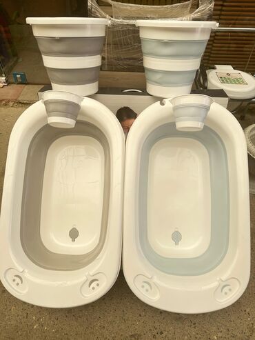 Uşaqlar üçün digər mallar: Uşaq dəsti slikon 3 parça çimizdirmək üçün dəst usaq desti — 4