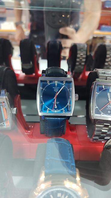 monaco: TAG Heuer Monaco kolleksiyasından kişi qol saatları - Korpus: kvadrat — 5