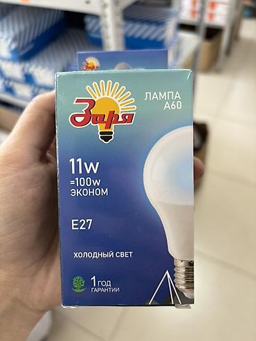 диоды: Светодиодные лампы Zarya / Заря, форм‑фактор A60, цоколь E27 — 1