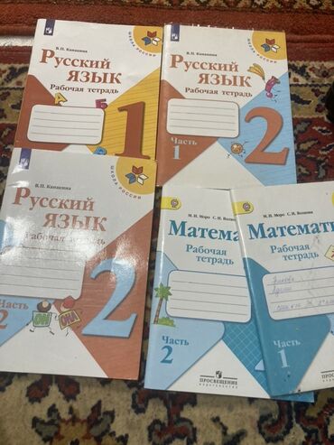 3 айлык курстар: Представляем комплект рабочих тетрадей по русскому языку и математике