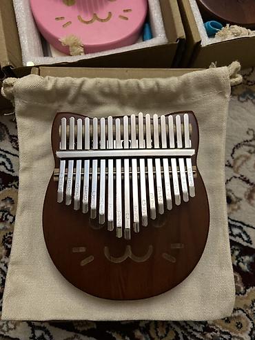 Kalimbalar: Kalimba. Əla vəziyyətdə, yeni Pişik formalı yüksək keyfiyyətli — 2